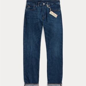 Ralph Lauren Double RL Men's Slim Fit Selvedge Denim Jeans